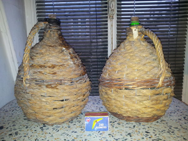 Paire de bonbonnes proven�ales anciennes 48 Paris 15 (75)