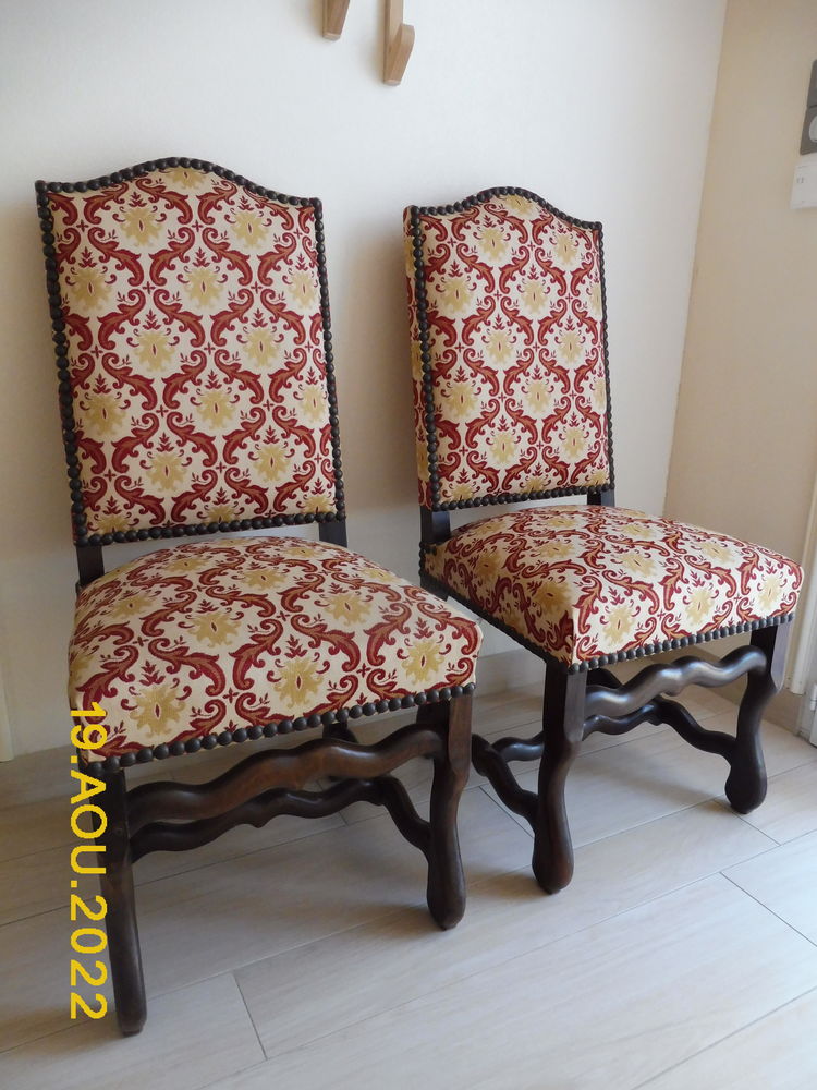 PAIRE DE CHAISES LOUIS XIII 120 Camors (56)
