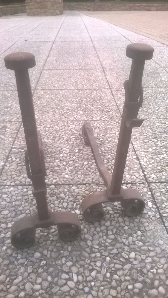 paire de chenets 0 Monts�rs (53)