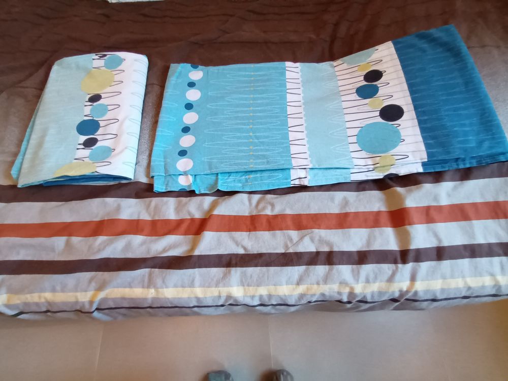 Paire de draps 160x200 15 Colombiers (34)