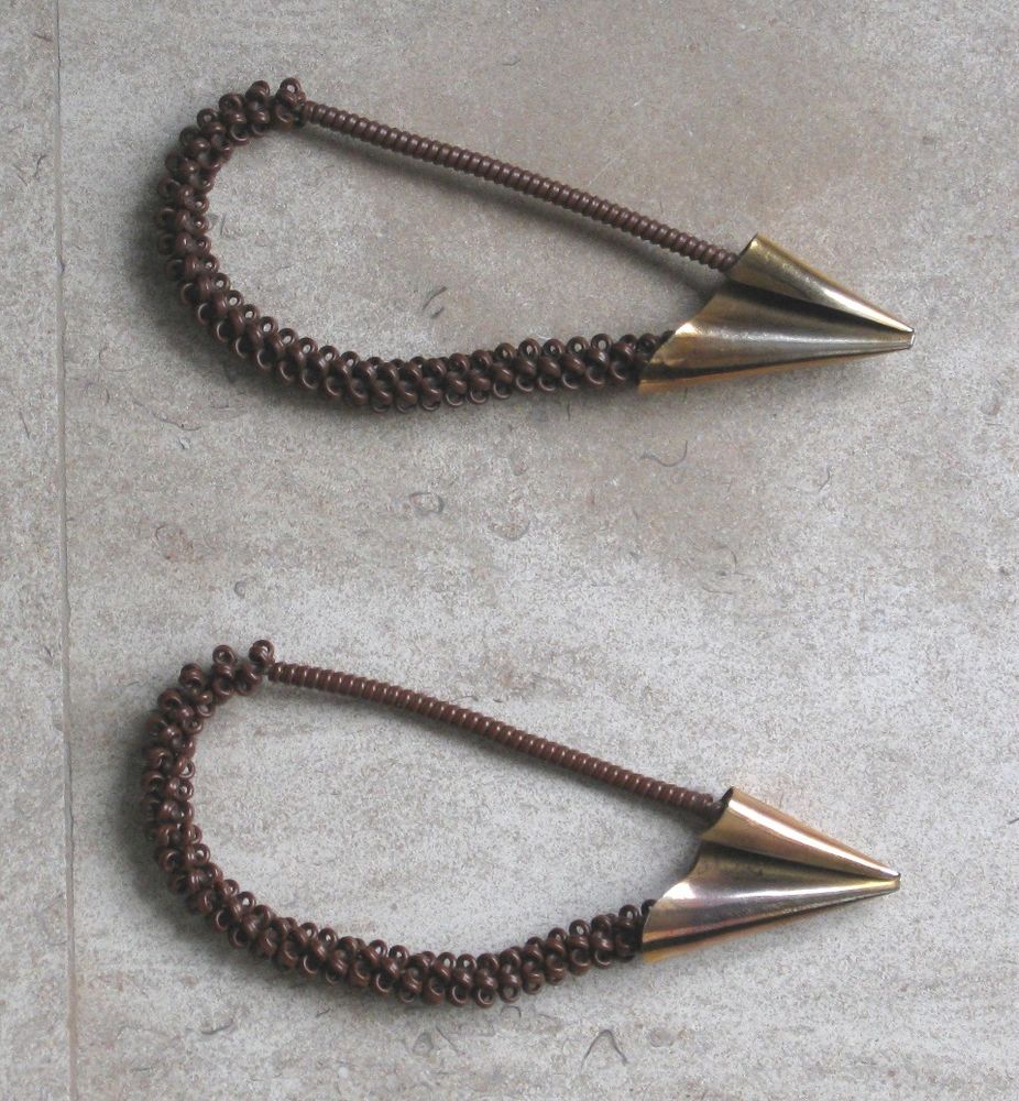 Paire d'embrases vintage en scoubidou 25 Maule (78)