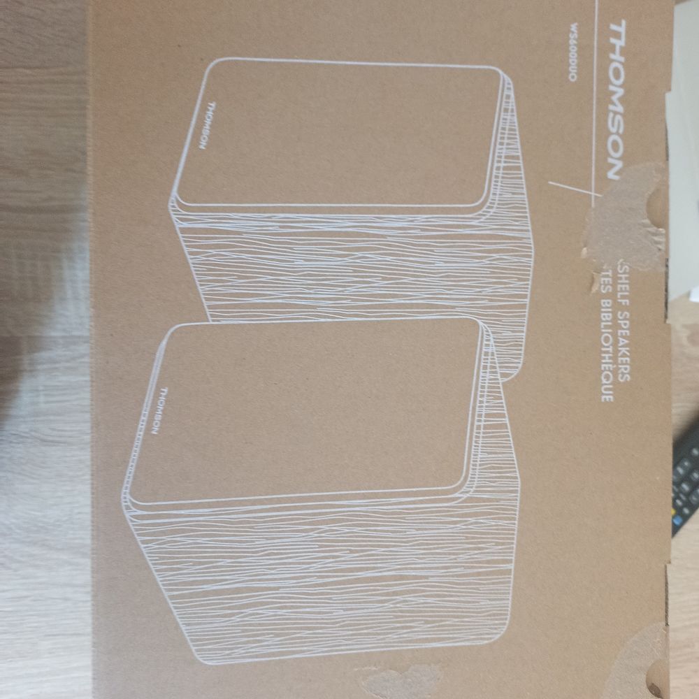 PAIRE D'ENCEINTES THOMSON BLUETOOTH 80 Orange (84)