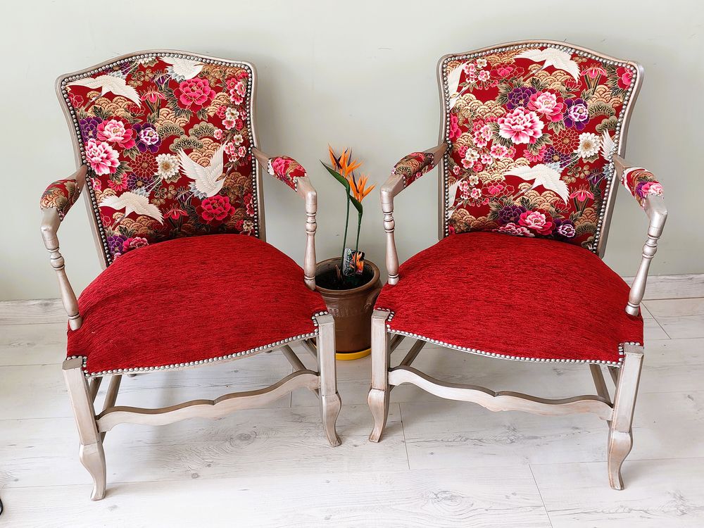 Paire de fauteuils cabriolet anciens 0 Andrest (65)