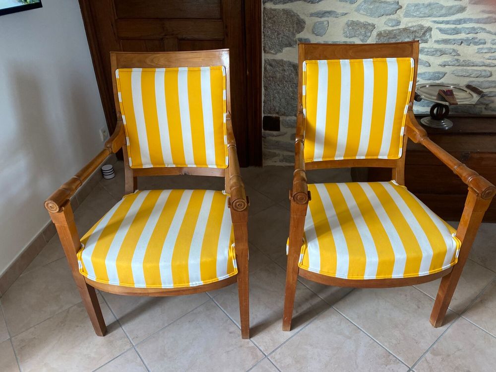 Une paire de fauteuils Directoire 900 Saint-Malo (35)