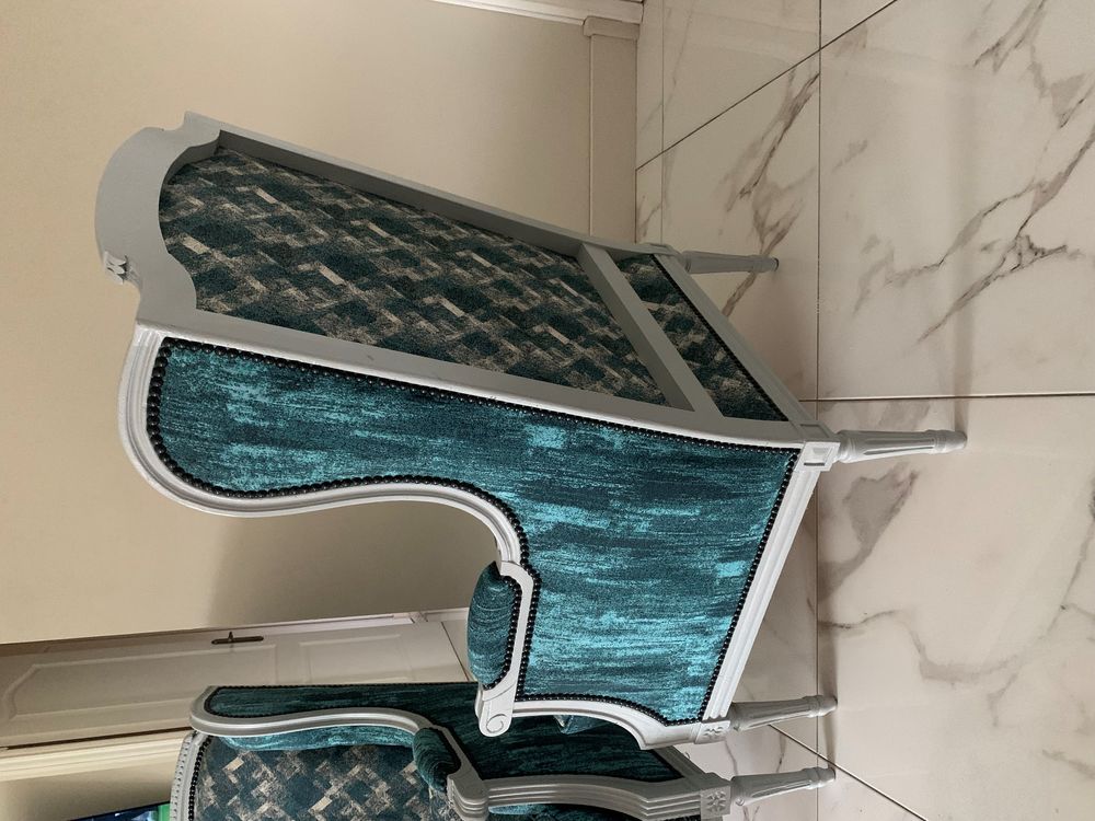 Paire de fauteuils � oreilles style Louis XVI 950 Bruay-la-Buissi�re (62)