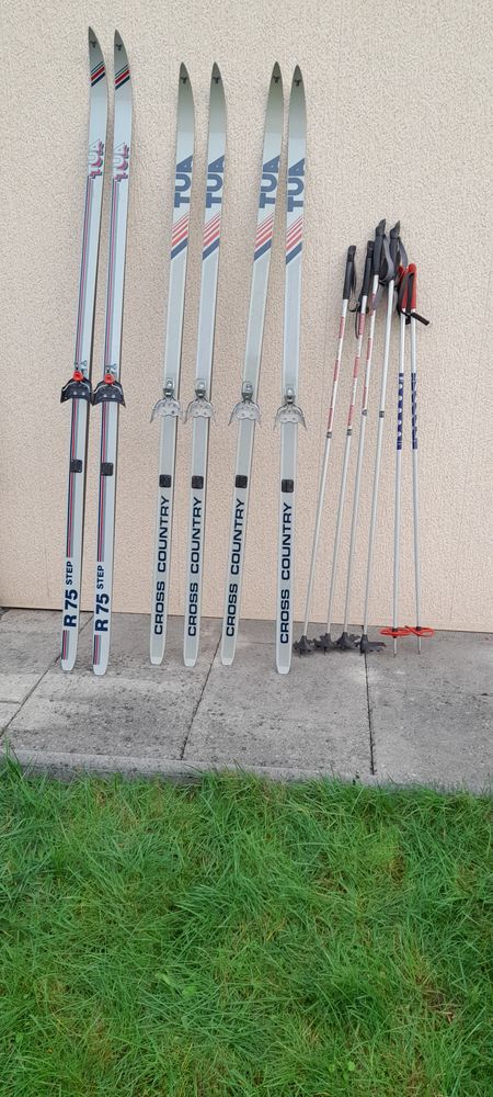 paire de ski de fonds avec bâtons 15 Auxonne (21)
