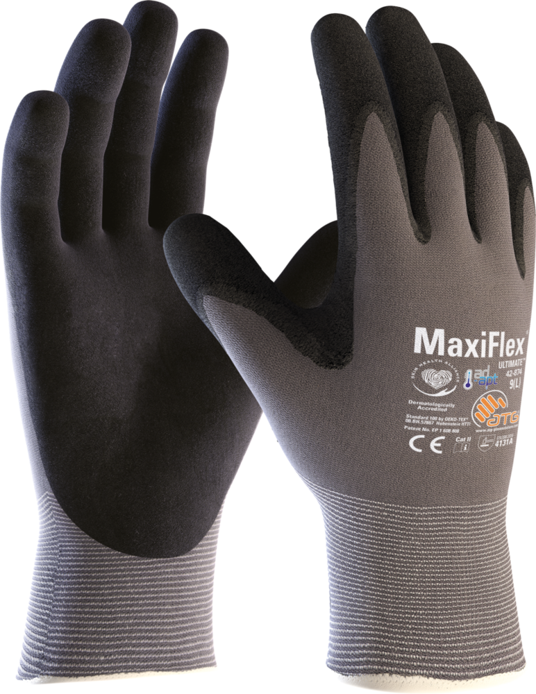 Par lot de 10 paire de Gants de travail tricot� MAXIFLEX ULTIMATE AD 42874 taille 10 40 Lens (62)