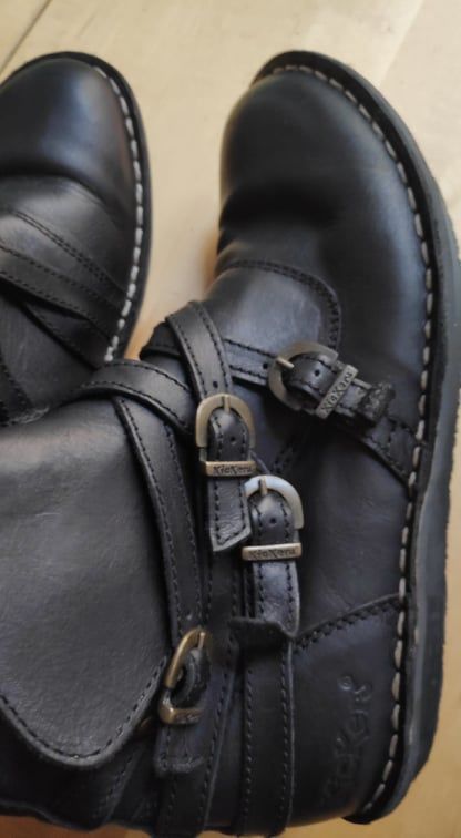 paire de Kickers Waxing Run Noires Taille39 110 Marseille 4 (13)