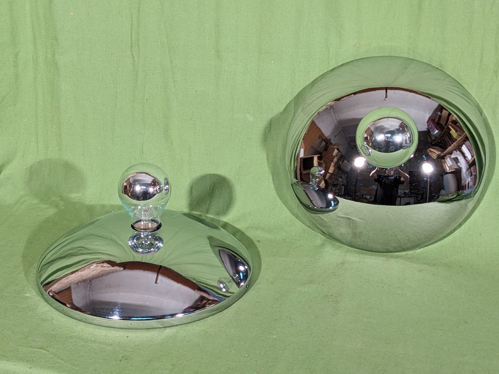 Paire de 2 lampes AMEBA de FULVIO FERRARI 1970 Solka B Turin 200 Marseille 13 (13)