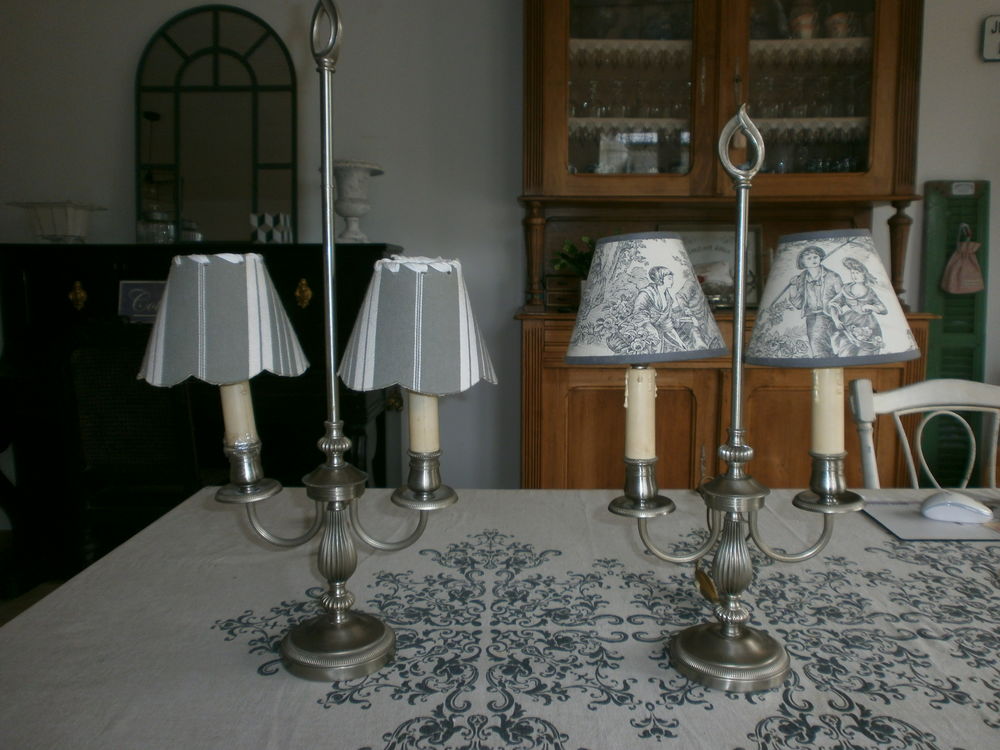 Paire de lampes anciennes 75 Leg� (44)