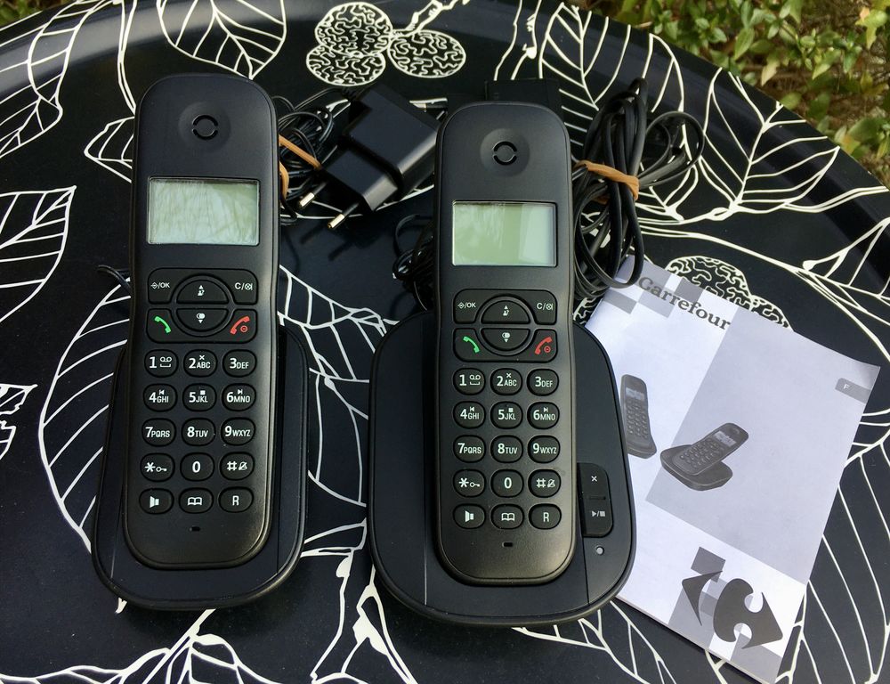Paire de Téléphones sans fil avec répondeur (Duo) NEUFS 25 L'Isle-Jourdain (32)