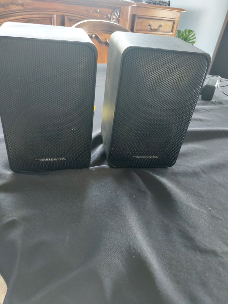 Paire vintage de haut parleur 30 Poussan (34)