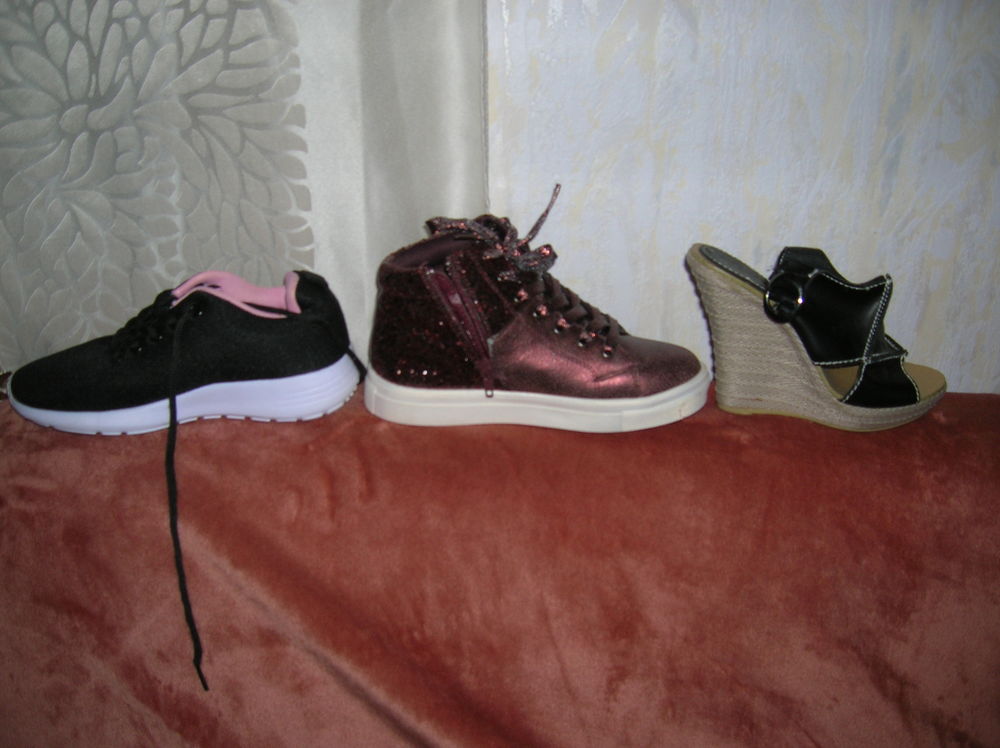 3 paires chaussures femme, petite pointure 15 Reims (51)