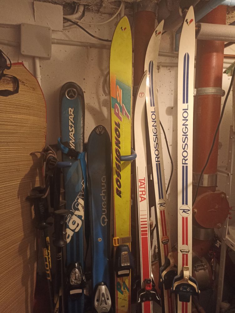 ,3 paires de ski descente et 2 paires de ski de fond 100 Strasbourg (67)