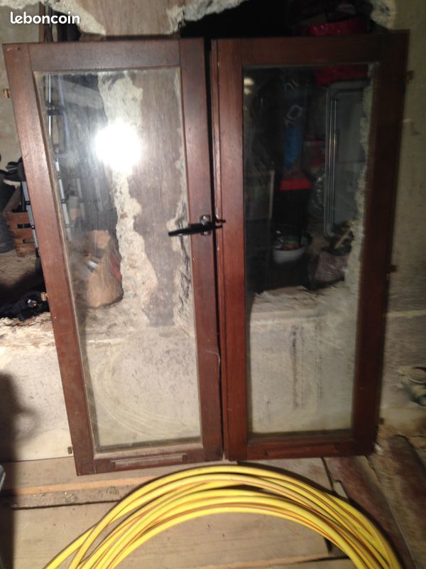 2 PAIRES FENETRES BOIS 240 Villegailhenc (11)