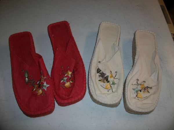 Paires de Mules sabots en espadrilles pt 38 � 3,50 � 3 Bouxwiller (67)