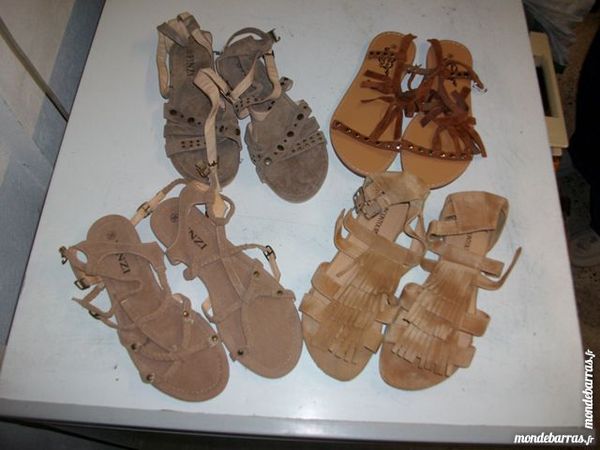 Paires de Nus-pieds Beige pt 38 -neufs- 5 Bouxwiller (67)