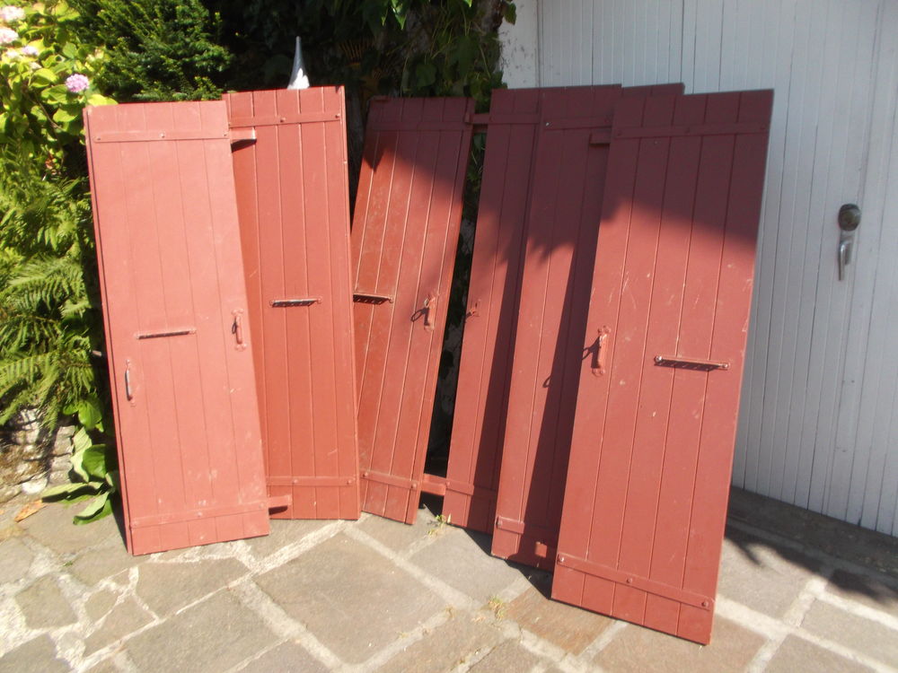3 paires volets en bois 90 V�traz-Monthoux (74)