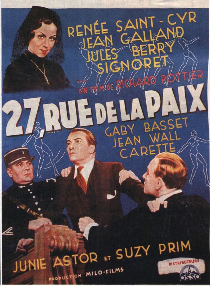 27 RUE DE LA PAIX   avec jules berry 0 Malo Les Bains (59)