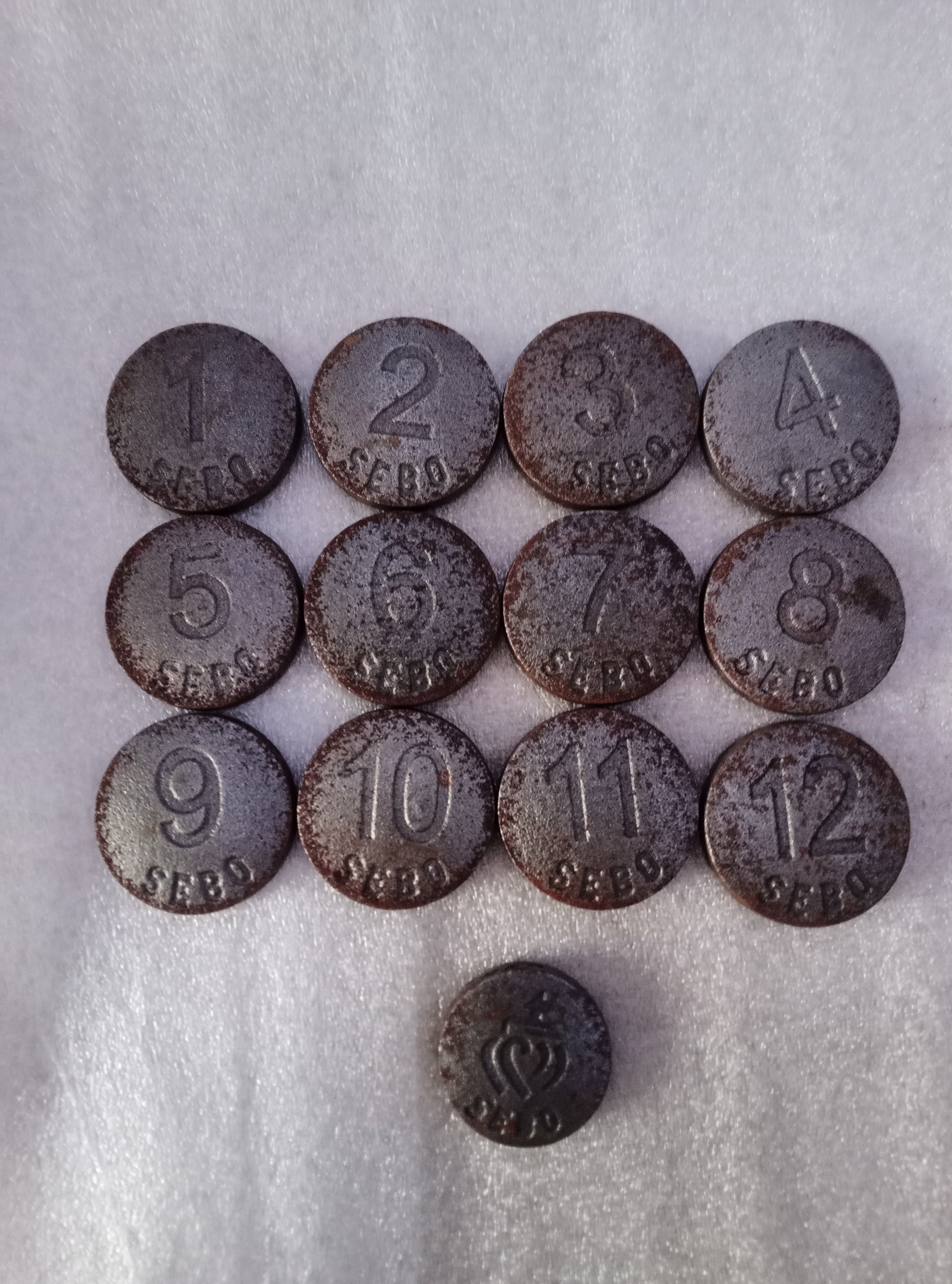 Jeu de palets Vend�en 25 Saint-M�me-le-Tenu (44)