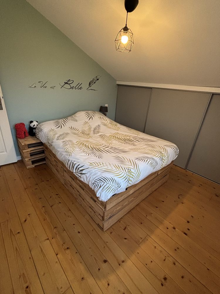 Lit palettes 140x190 cm 60 Bologne (52)