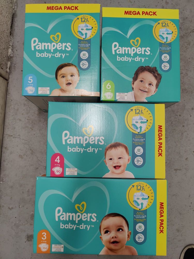 Pampers Taille 3 a 6 neuf 17 Paris 19 (75)
