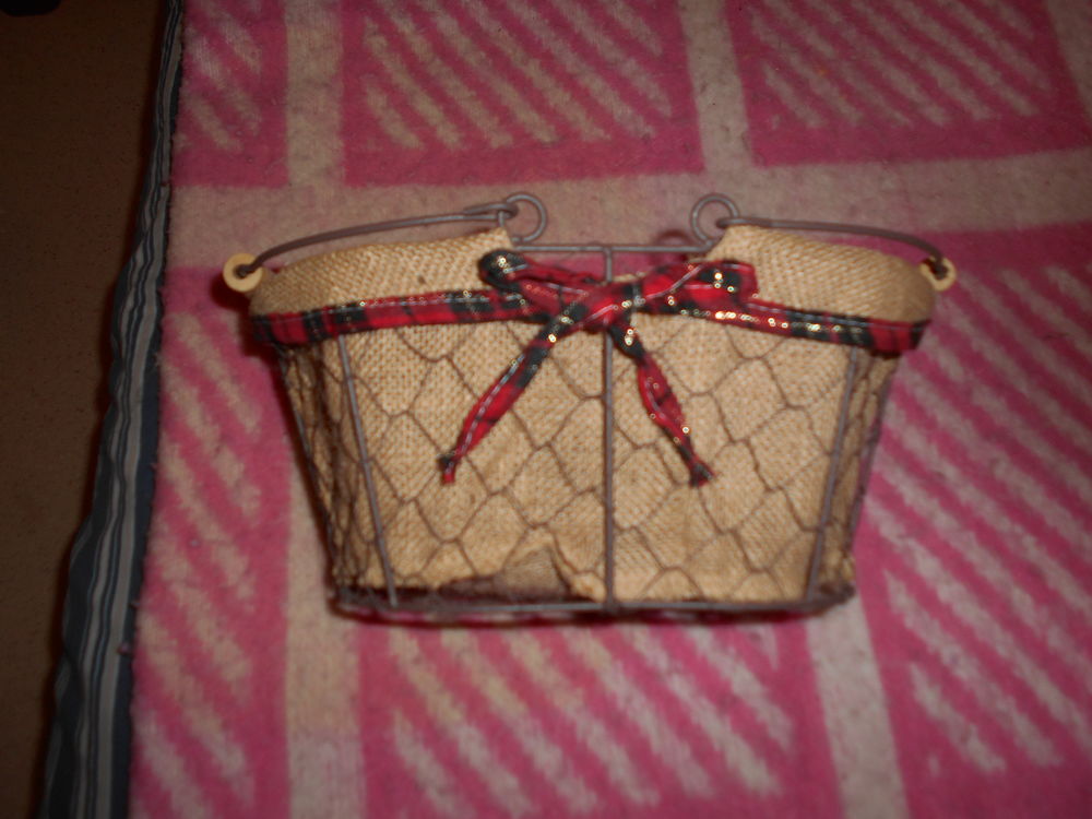 Panier avec toile de jute 3 �chenoz-la-M�line (70)