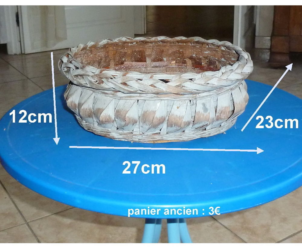 Paniers et coupelles en osier - 0.75� � 3� 0 Perceneige (89)