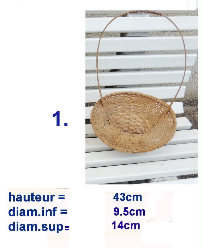 Paniers en osier - 1� � 3� 1 Perceneige (89)