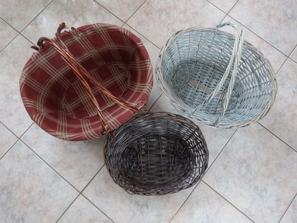 lot de 3 paniers osier 10 Douchy-les-Mines (59)