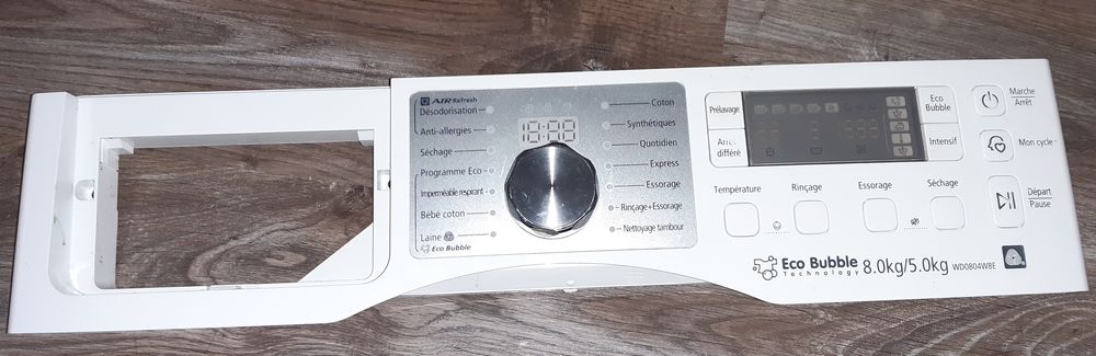 Panneau de commande machine � laver Samsung eco bubble 40 Fontaine (90)