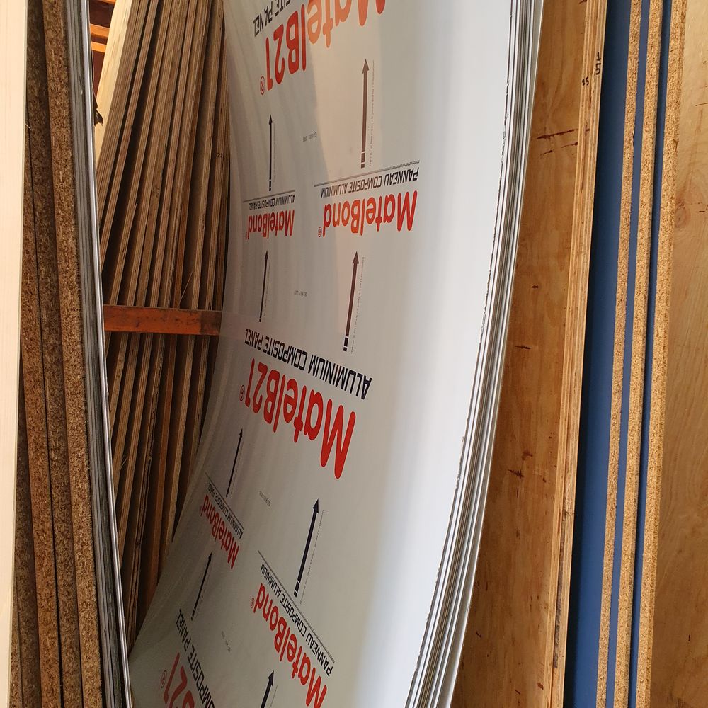 PANNEAU MEDIUM  / COMPOSITE ALUMINIUM ou NOIR 35 Saint-Porquier (82)