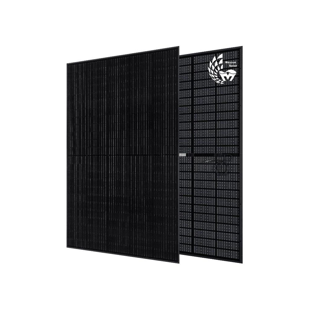 Panneau solaire bifacial noir TwiSun 410W de Maysun Solar 142 Gap (05)
