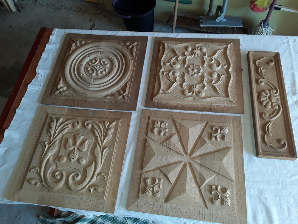Panneaux d�coratifs sculpt�s 190 �preville (76)