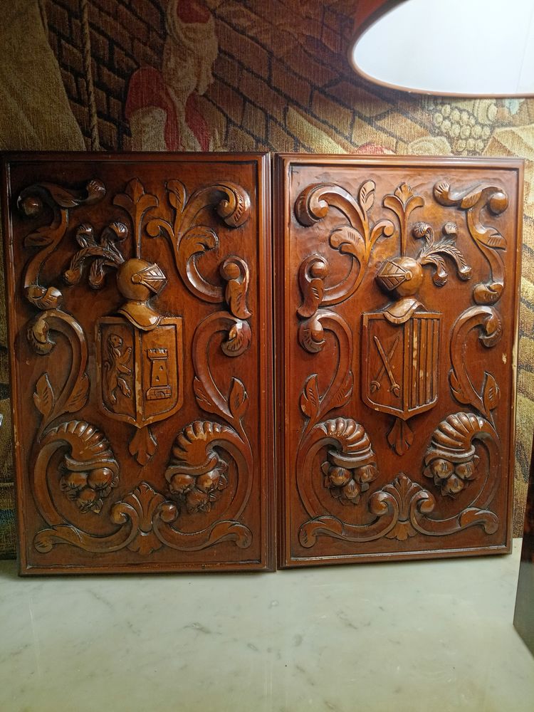 Panneaux sculpt� ancien renaissance 180 Rambouillet (78)