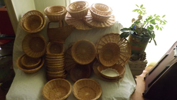 LOT DE PANNIERS EN OSIER 0 Cr�teil (94)