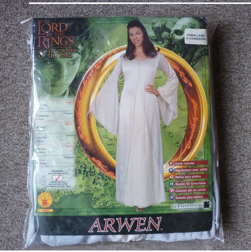 Panoplie du film  SEIGNEUR DES ANNEAUX  : Robe de princesse 35 Loivre (51)