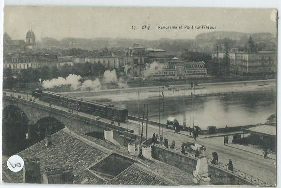 Dax panorama et pont sur l'adour 8 Castel-Sarrazin (40)