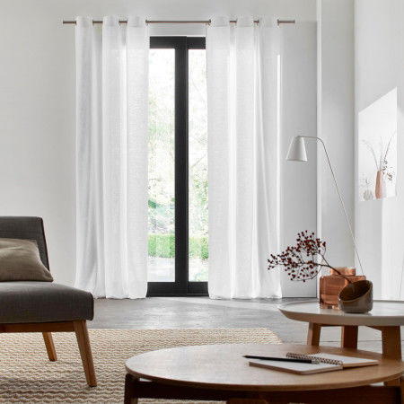 2 pans de rideaux blancs MADURA 0 Gif-sur-Yvette (91)