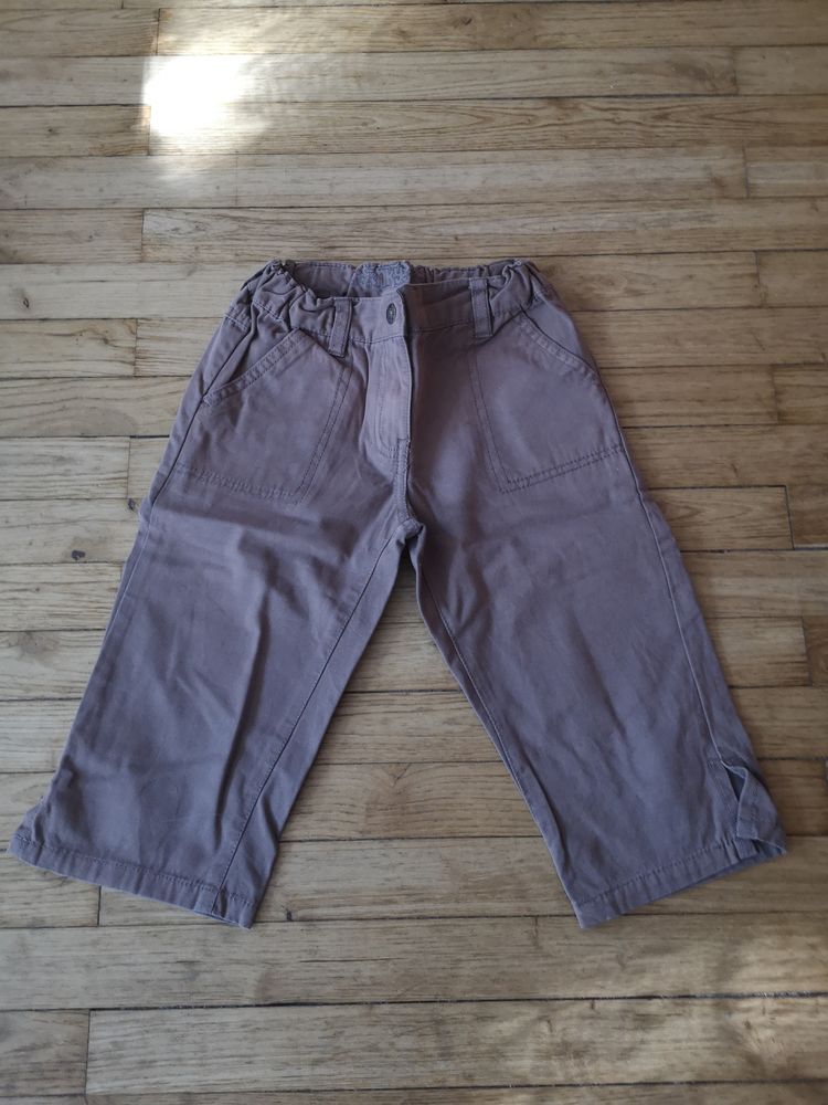 F 13 (22) - 6 ans - Pantacourt marron  N.K.Y.  0 Paris 13 (75)