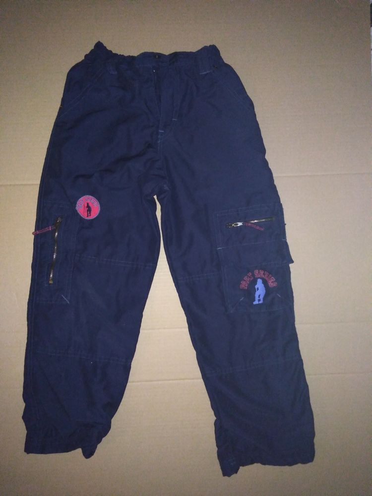 PANTALON BLEU MARINE AVEC MOTIFS TISSAIA - 8 ANS 5 Semoy (45)