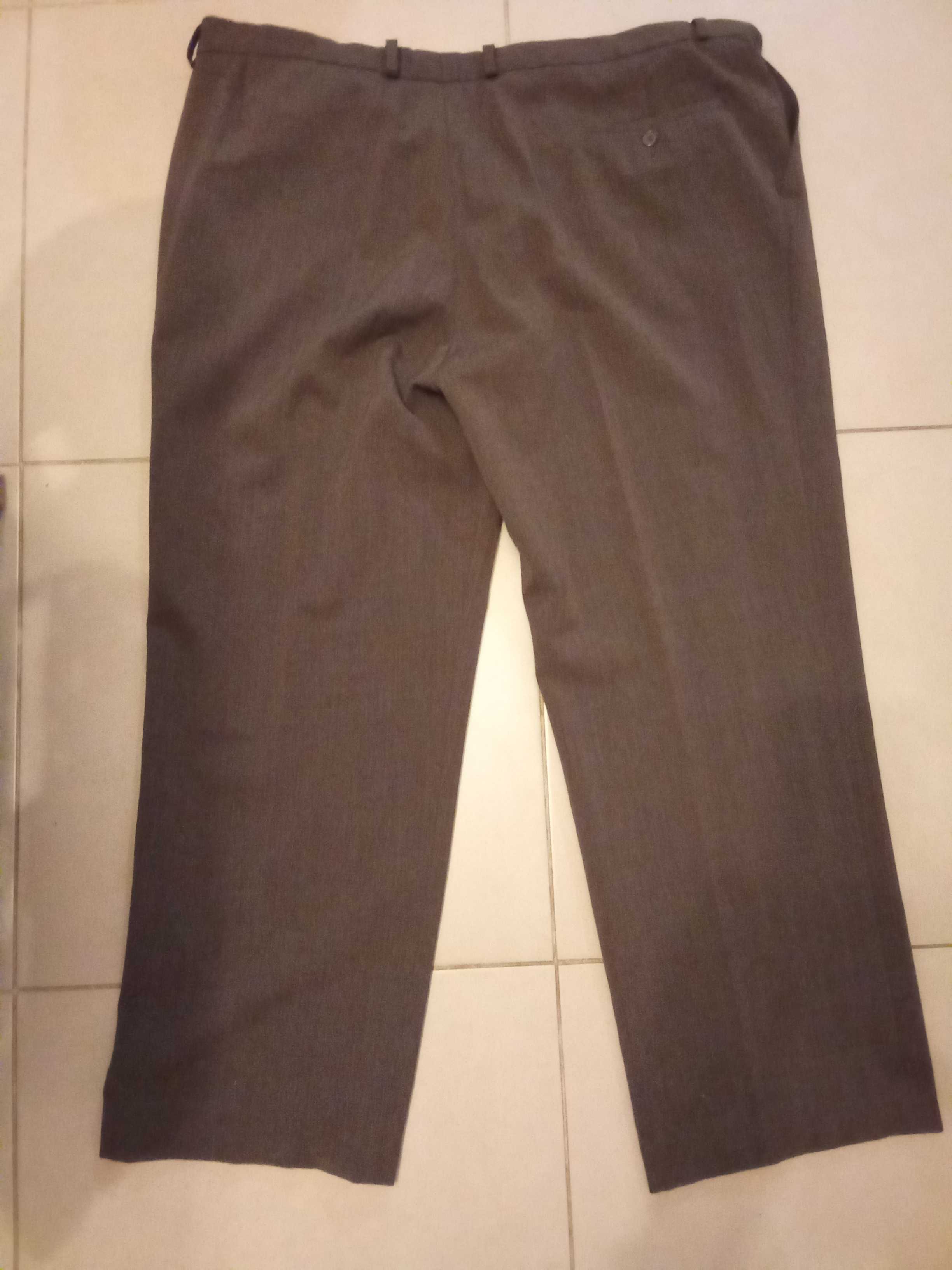 PANTALON DE COSTUME MARRON DE MARQUE  BRICE  . 5 �taples (62)
