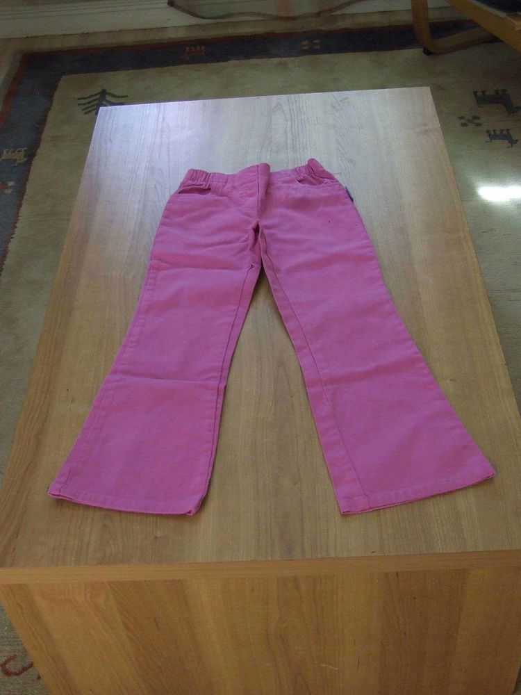 Pantalon coupe droite, Rose foncé, 8 ans (126 cm) TBE 4 Bagnolet (93)