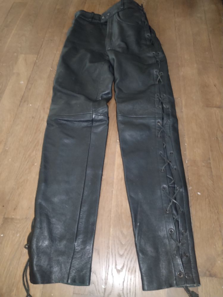 Pantalon en cuir RICHA � lacets cuir v�ritable 49 Brillon-en-Barrois (55)