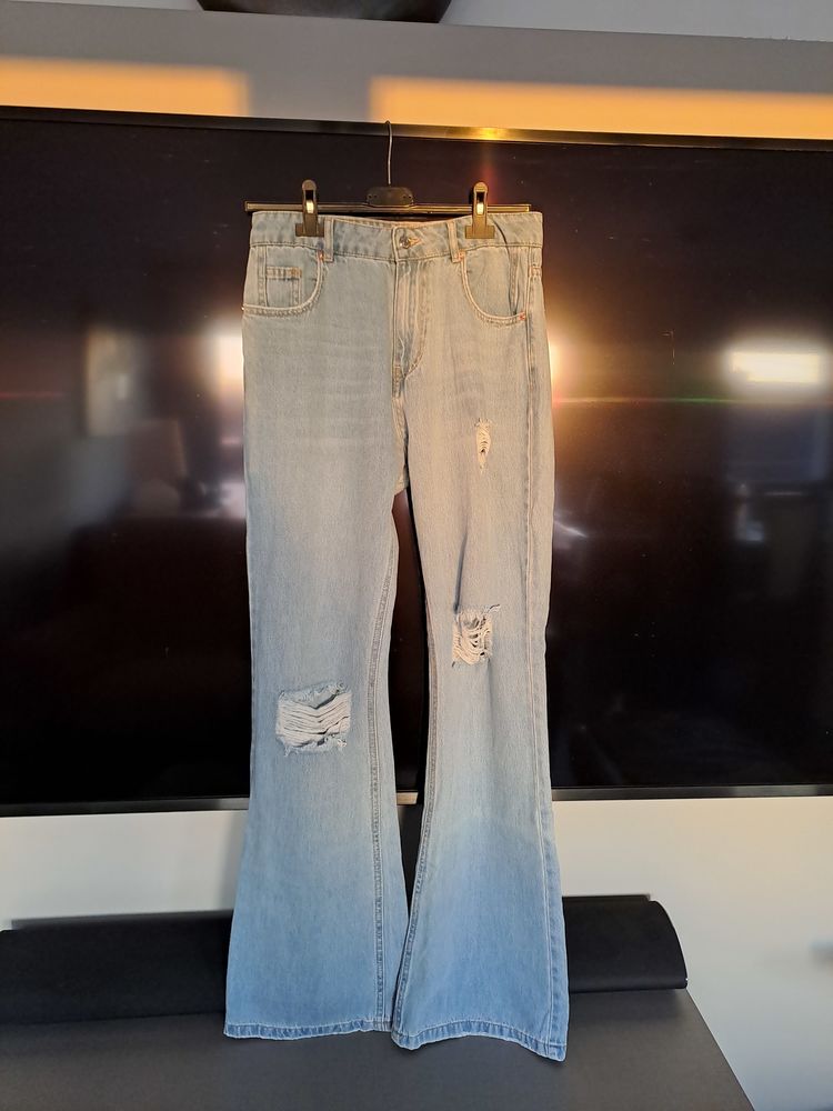 Pantalon denim effet us� - Neuf -  Jennyfer  - Taille 38 5 Ann�ullin (59)