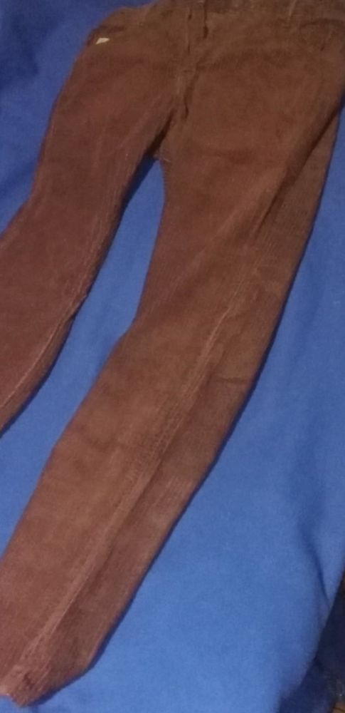 Pantalon homme en velours c�tel� en colorie marron T 44 0 Lyon 9 (69)