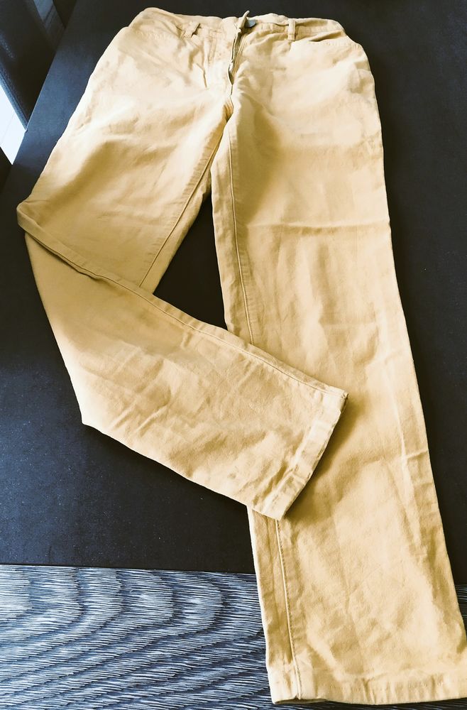 pantalon jaune moutarde 6 Florange (57)