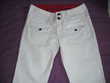 pantalon jeans blanc Vêtements