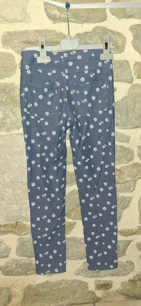 Pantalon Legging strech gris bleu marque Stooker taille 8 an 7 Villiers (86)