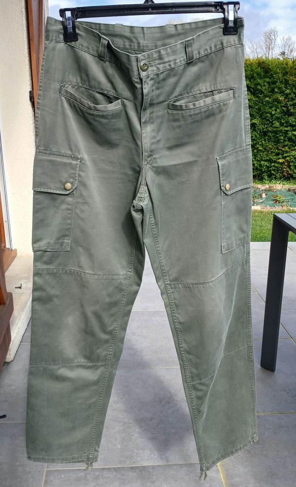 PANTALON MILITARIA KAKI 20 Nevers (58)